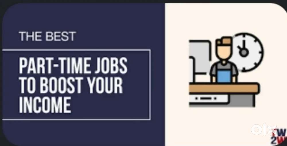 Work from home as a part timer.