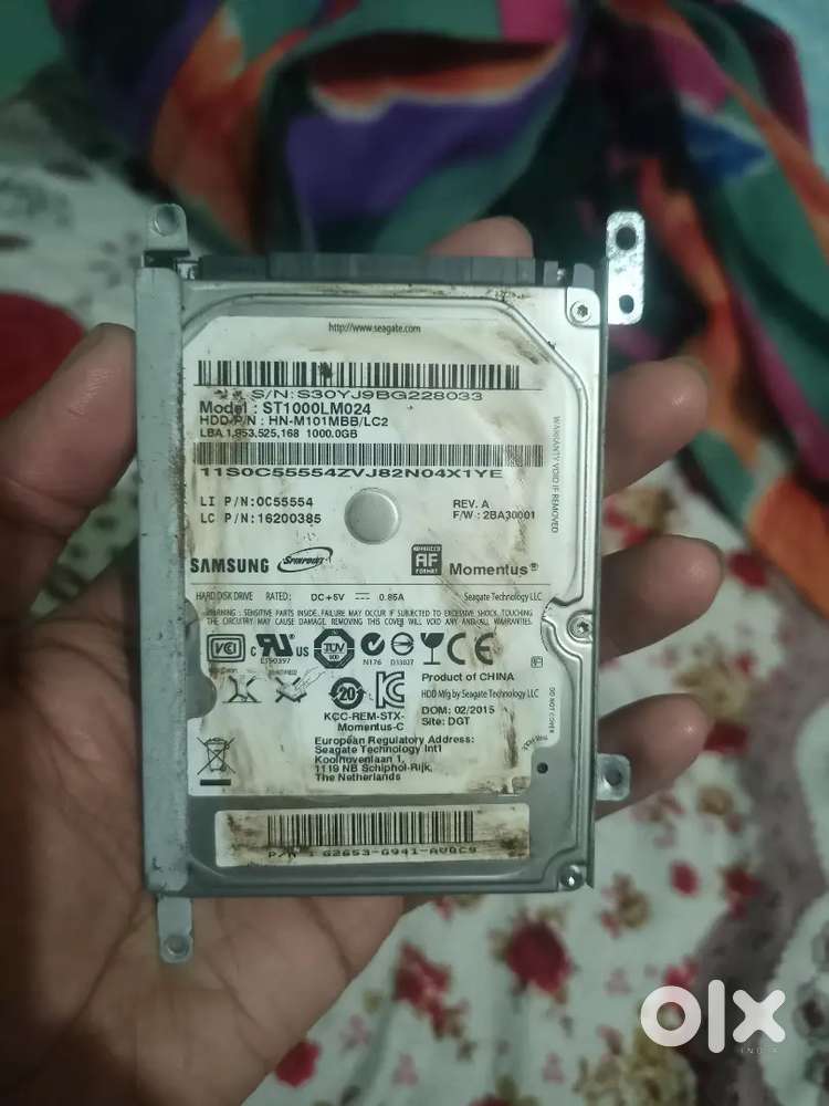Laptop hard disk
