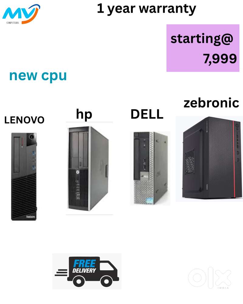 Desktop Laptop Full Set CPU i3-i5-i7 Sales & Service