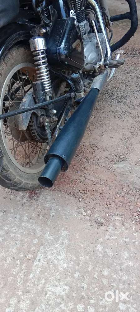 Wildboar Black exhaust clasic 350 Royal enfield