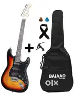 Juarez JRZ-ST01 38 Inches Wood 6-String Electric Guitar,