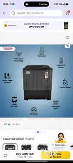 Thomson washing machines 10 kg