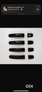 Ford endeavour door handles black