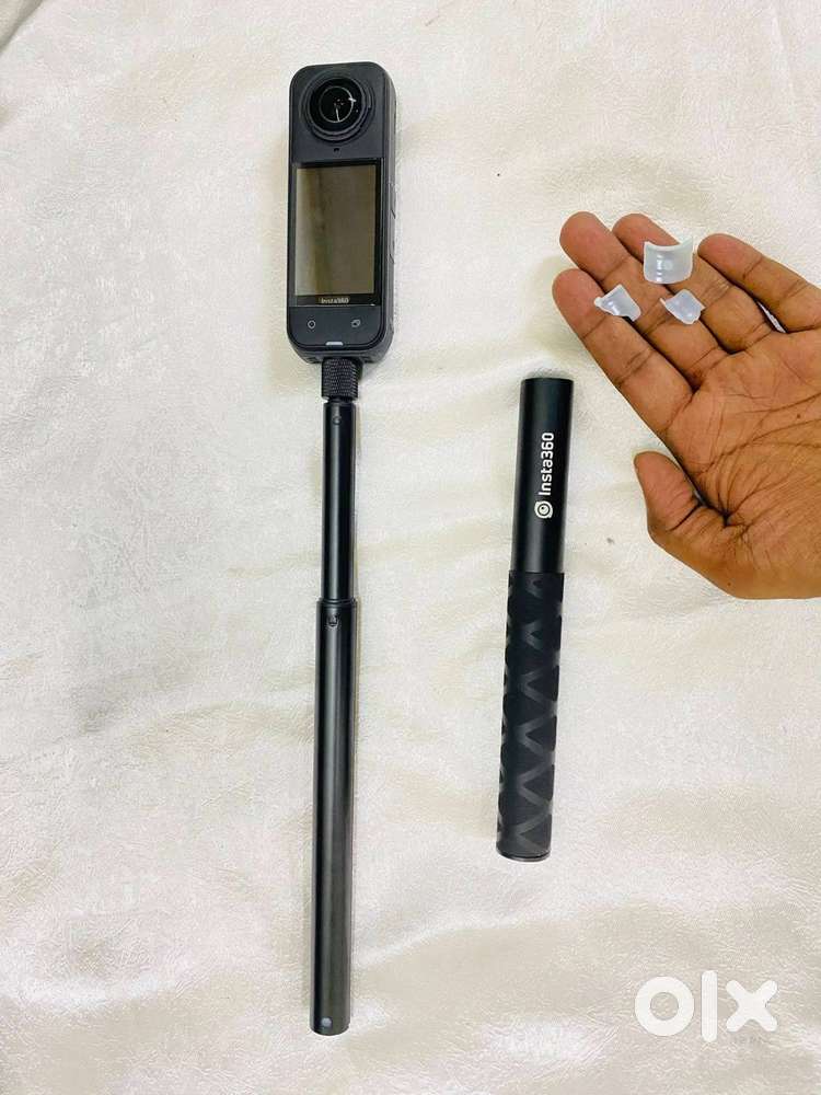 Insta360 X3 + 1m Invisible Selfie Stick + Tripod Stand  Only Used 2–3