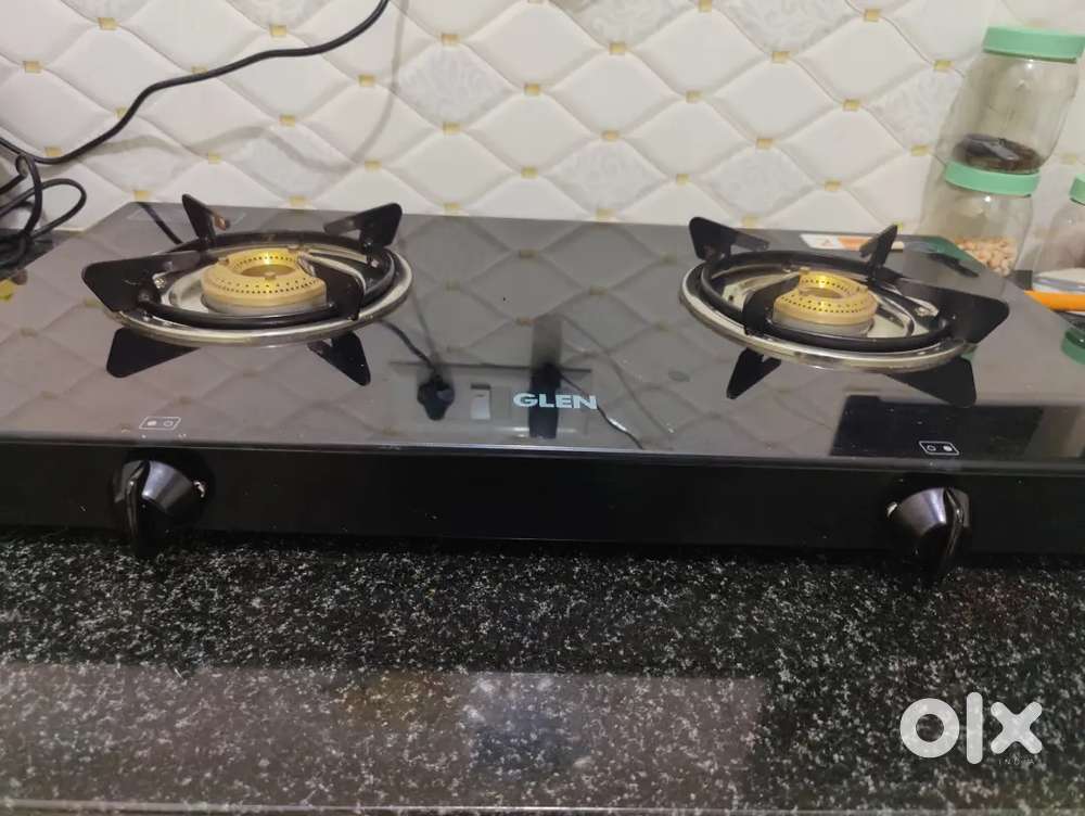 Gas stove - glen glass top