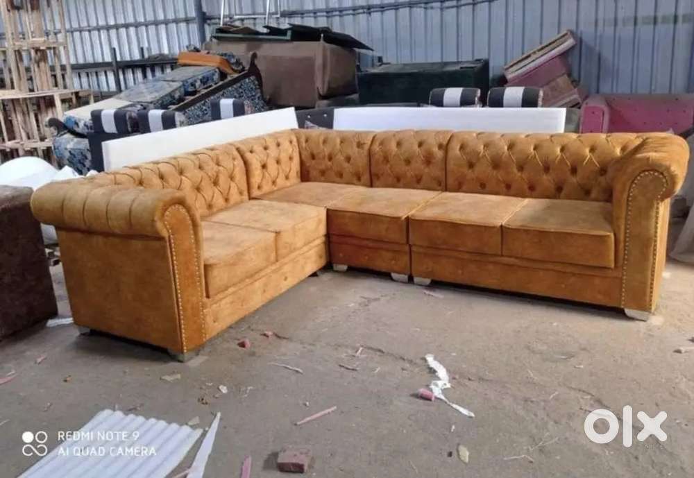 Chesterfield model L shape sofa in STARF FURNITUR