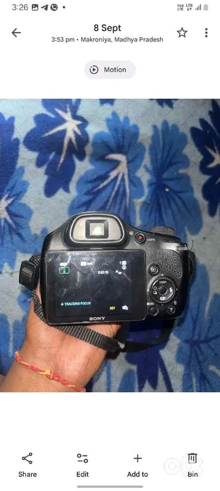 Sony camera