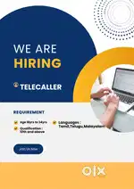 Hiring for telecallers