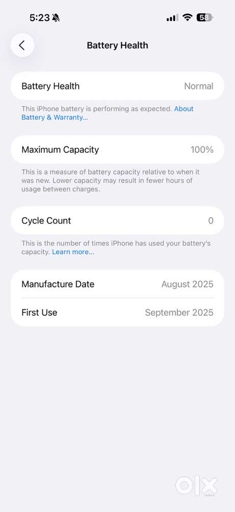 Iphone 16pro max 256gb 2 days used dessert titanium