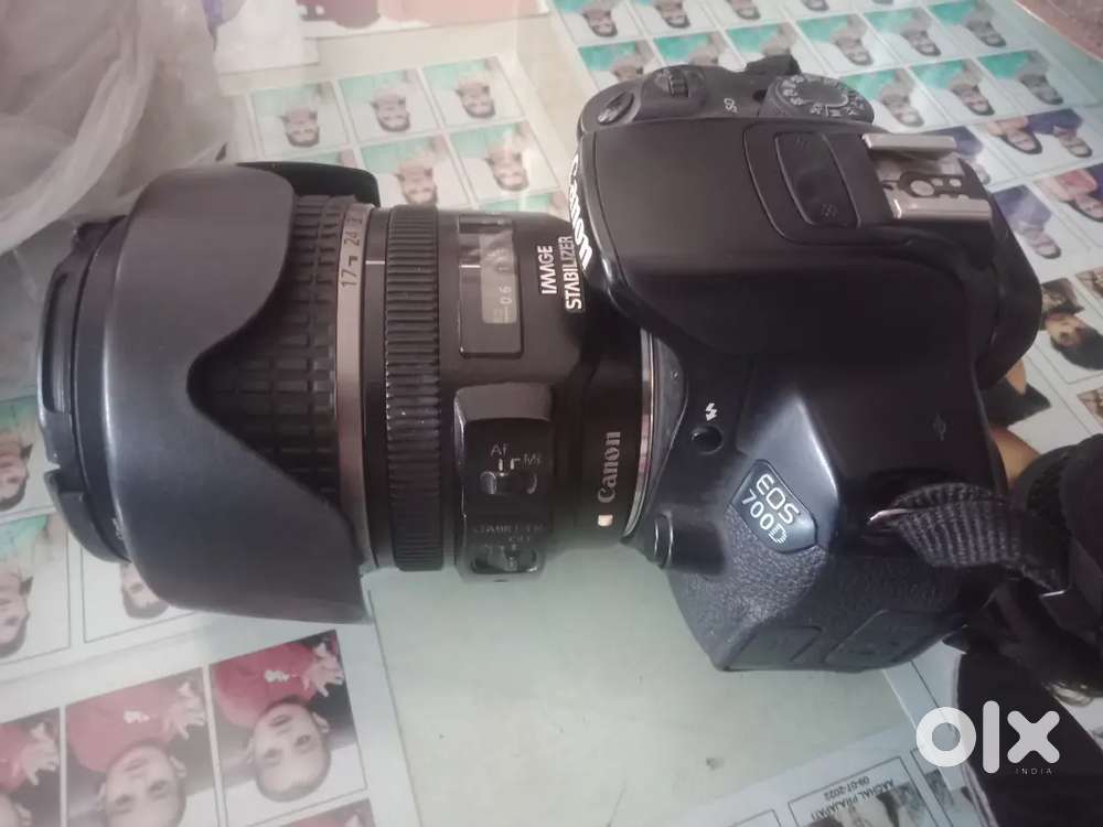 Canon 700D new Puri kit sat my 4 lens dawal battery grip