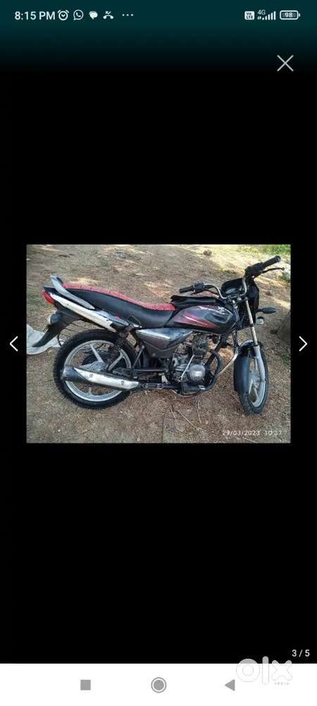Bajaj platina single hand bike, well maintained, kick start