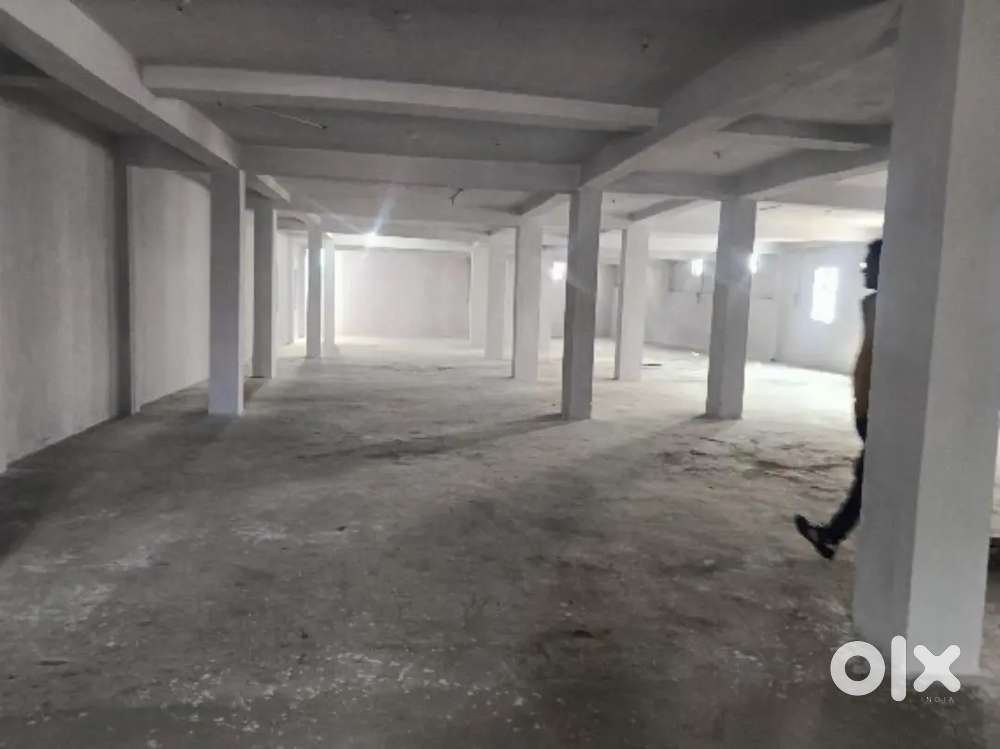 RCC Built 10,000 Sqft Godown for Rent – Ideal for Storage/Business Use