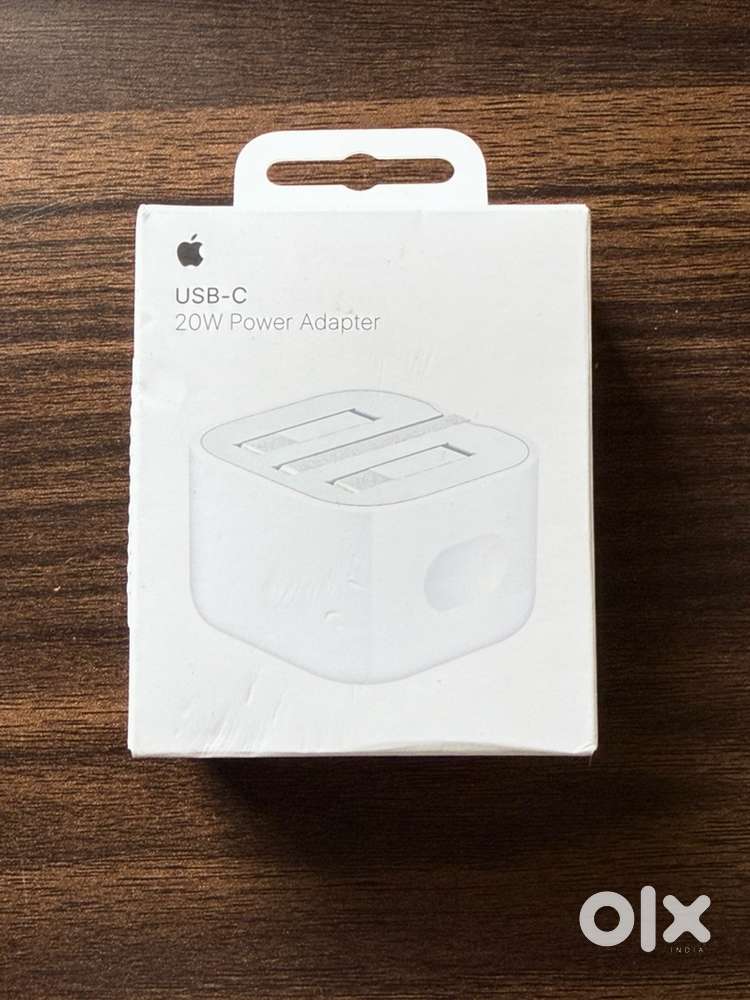 Original Apple 20W USB-C Adapter (UK/EU Type, Imported from Kuwait)