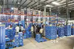 Blinkit warehouse and Bluedart