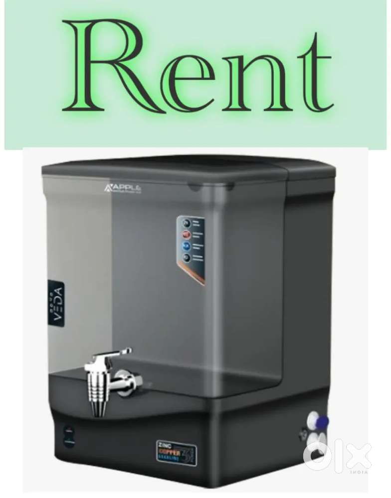 Water purifier available on rent