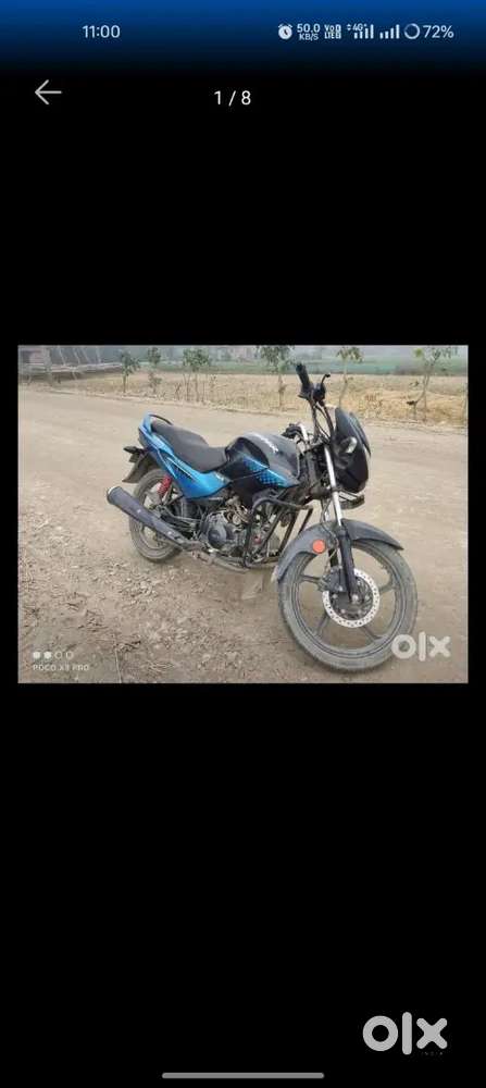 Hero glamour new bike no problem