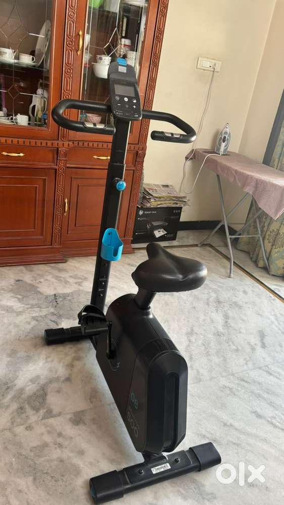 Exercise bike hardly used Decathlon purchased.