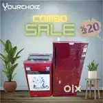 Washing Machine & Refrigerator Combo – Great Condition”