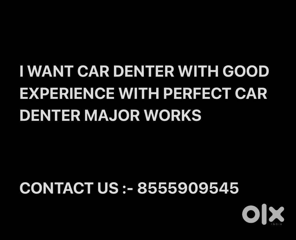I want car denter for my workshop