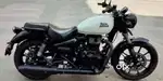 Royal Enfield meteor 350 white colour