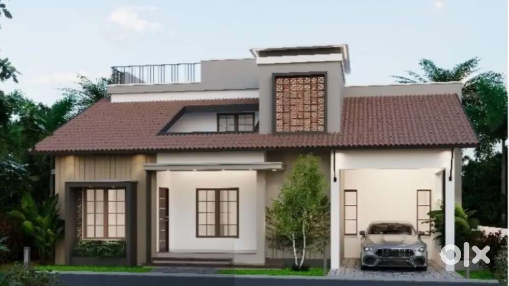 Thrissur kalathod near 5.680 cent plot 1900 sqft New house for sale