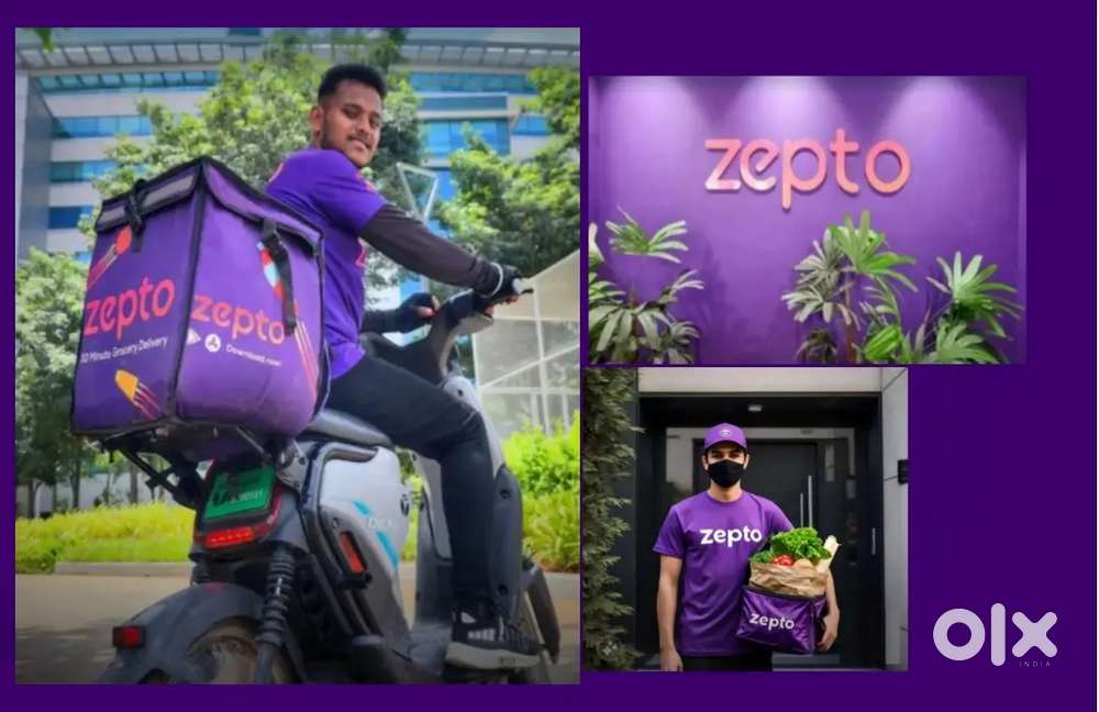 ZEPTO DELIVERY JOBS FREE JOINING 5000 RS JOINING BONUS ALSO
