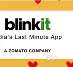 Urgent requirement for blinkit delivery boy