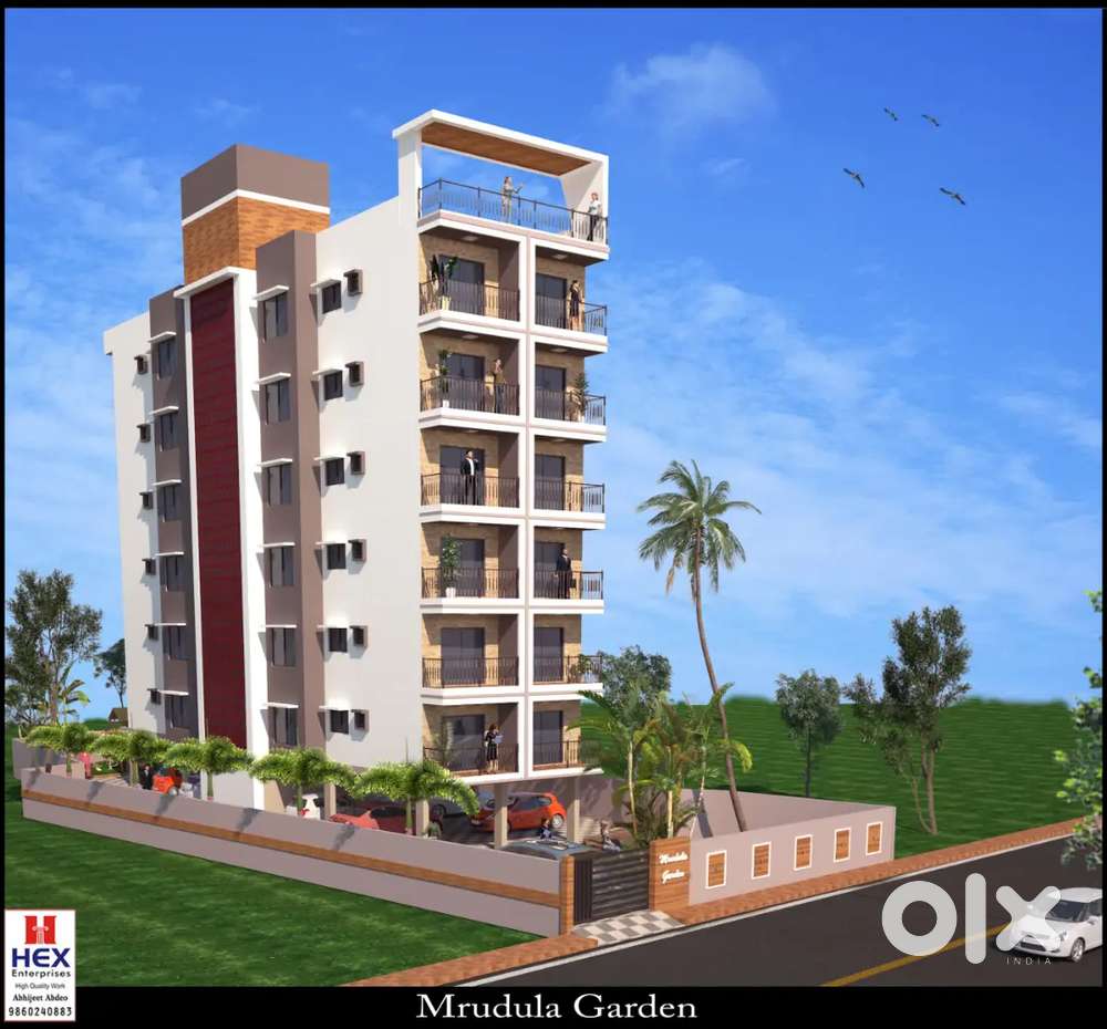 1 and 2 bhk premium flats Designed as per vastushashtra