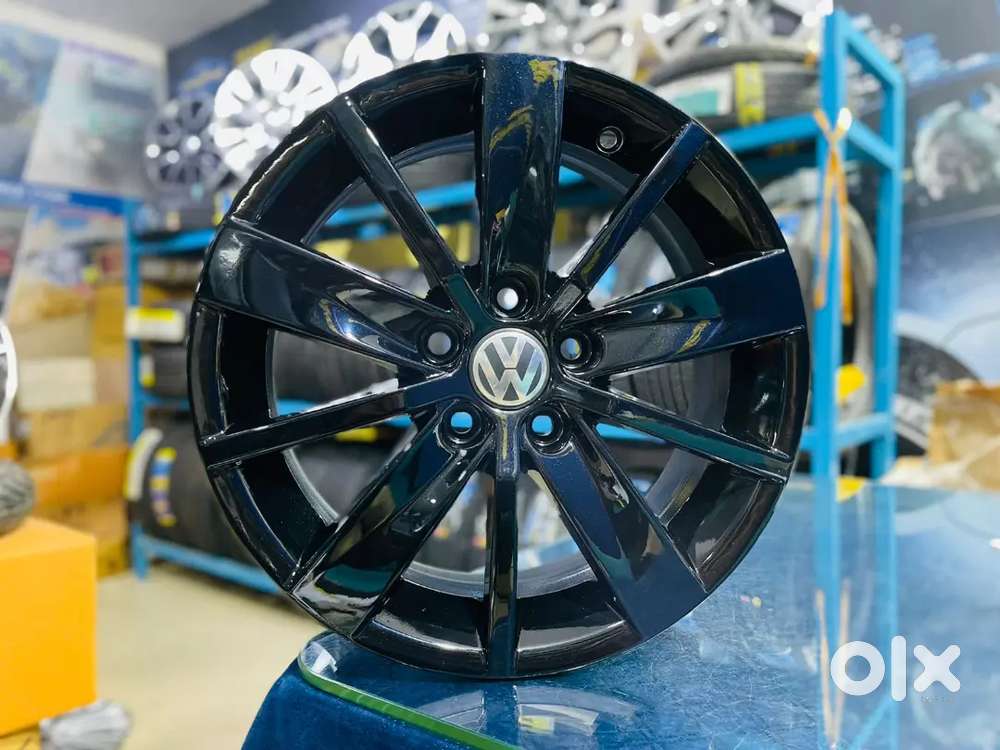 15inch Volkswagen Polo Gt Glossy Metallic Black Oem Alloys set of 4
