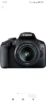 Canon EOS 1500D DSLR Camera Body + 18-55 mm IS II Lens ( Black)