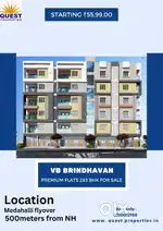 Very specious and premium flats are available for sale at kr puram