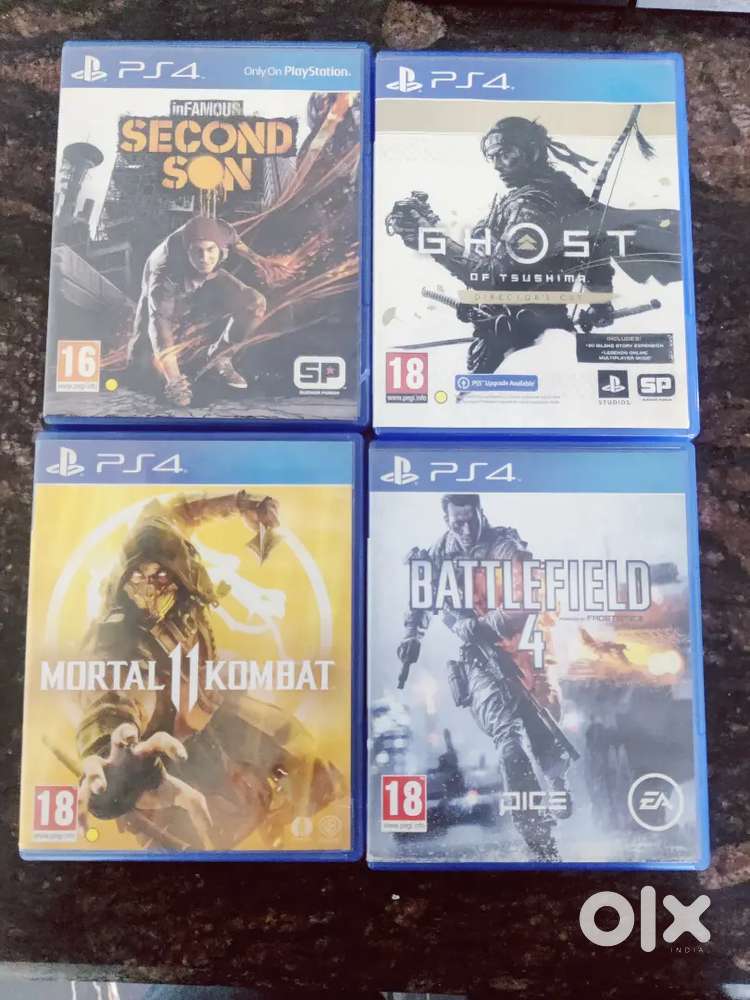 PS4 -- 4 games