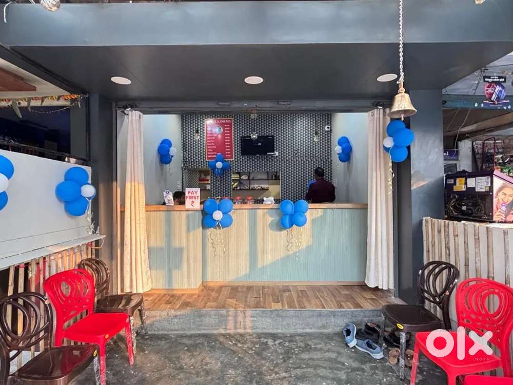 Service counter and Cash counter