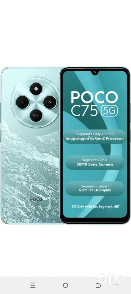Poco c75  5g 7500 sell