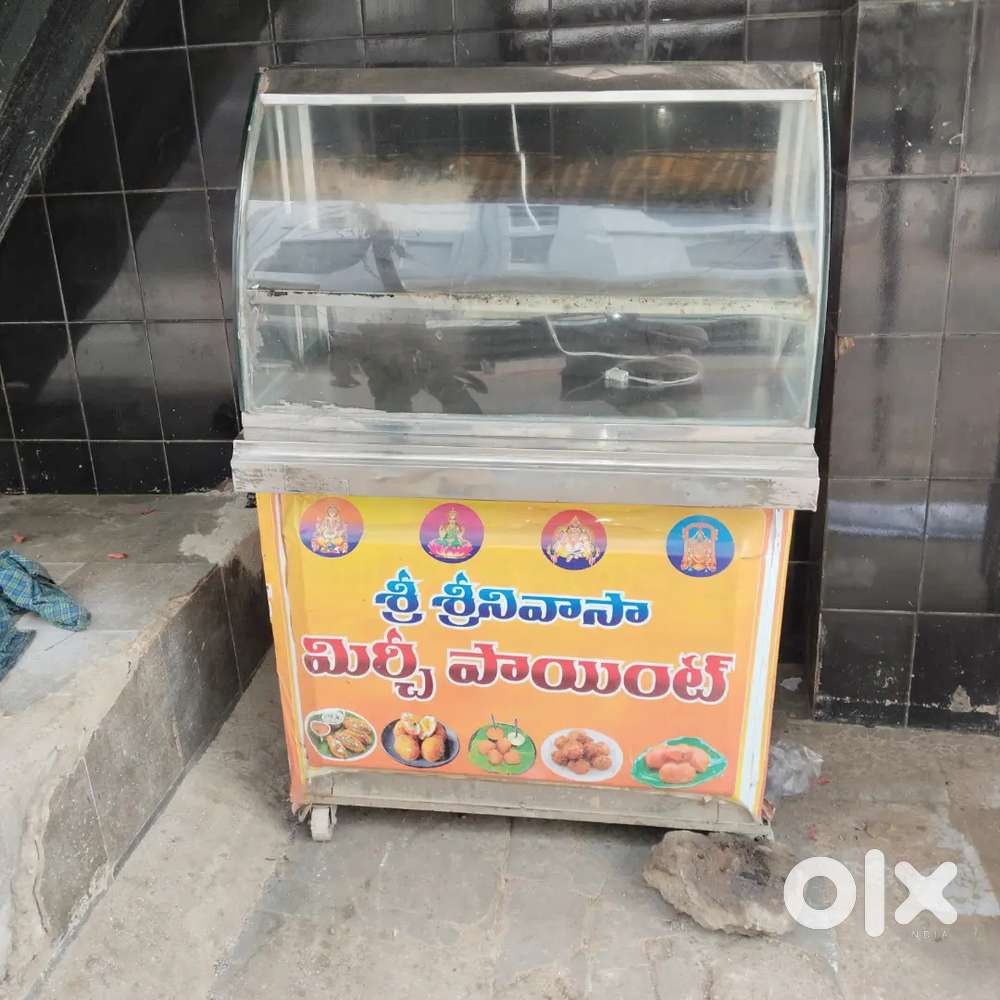 Mirchi and curry Display counter urgent sale