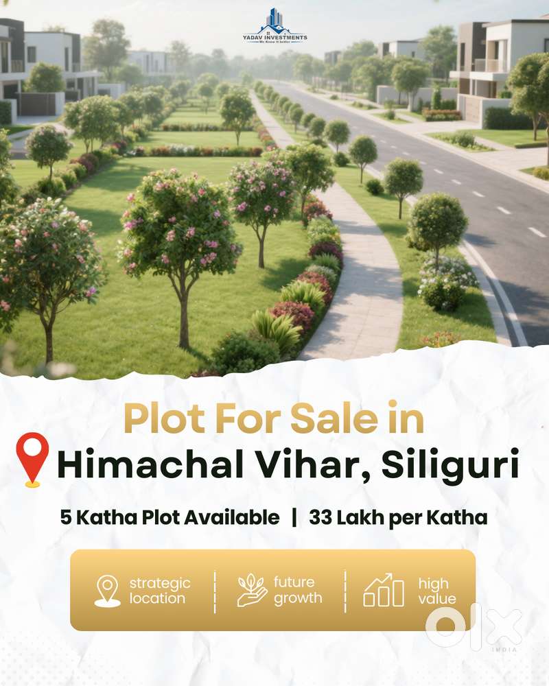5 Katha Residential Plot for Sale in Himachal Vihar – ₹33 Lakh/Katha