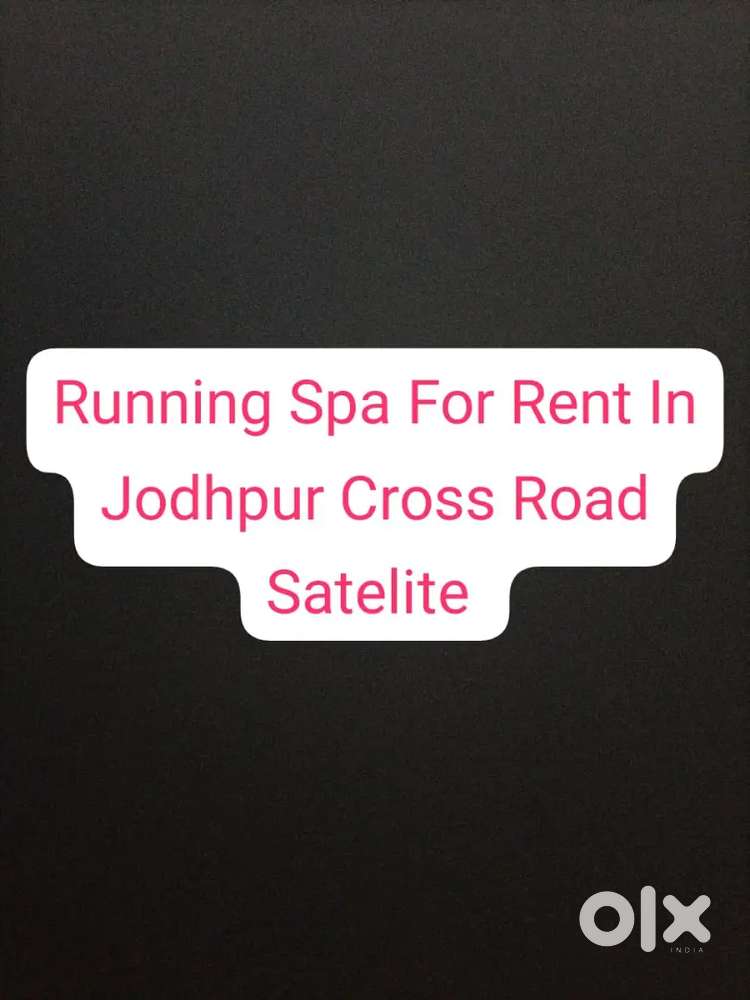 Fully Furnished Running Spa For Rent In Satelite Jodhpur Cross Road