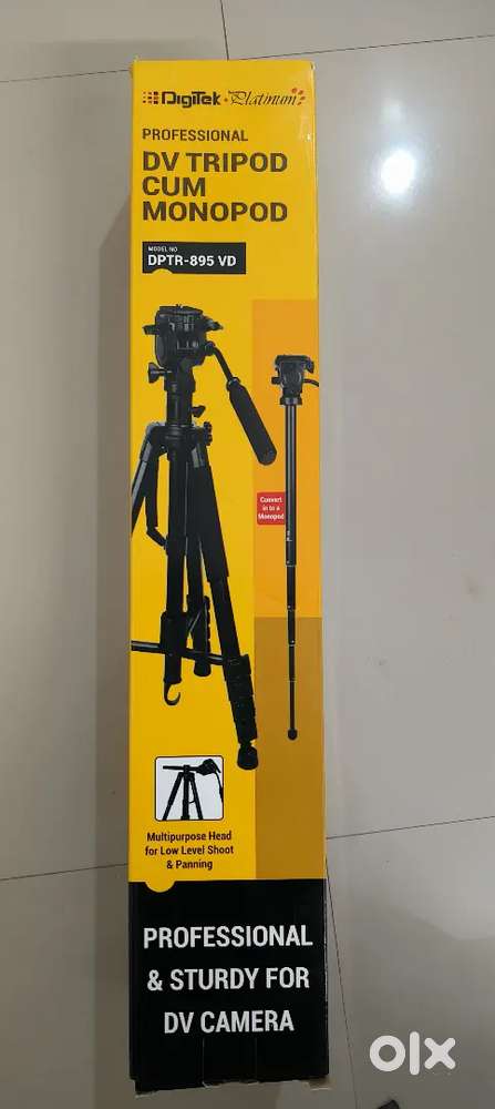 Tripod cum Monopod - Never used box pack as it is.