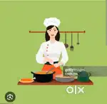 Part time cook ( preferably a lady cook for home based kitchen work)