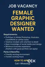 Graphic Designer GIRL for Ayurvedic Products