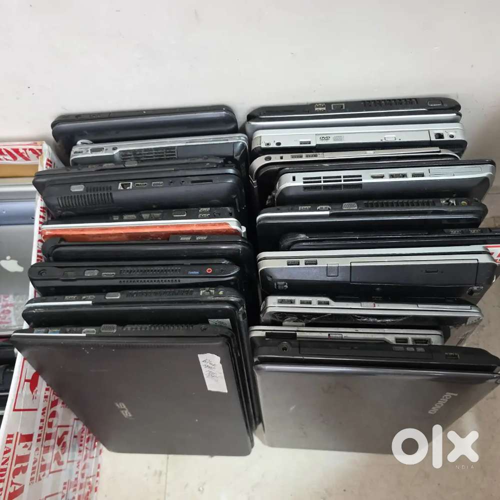 Old laptops available starting 2500/- दुकानदार भाइयों के लिए