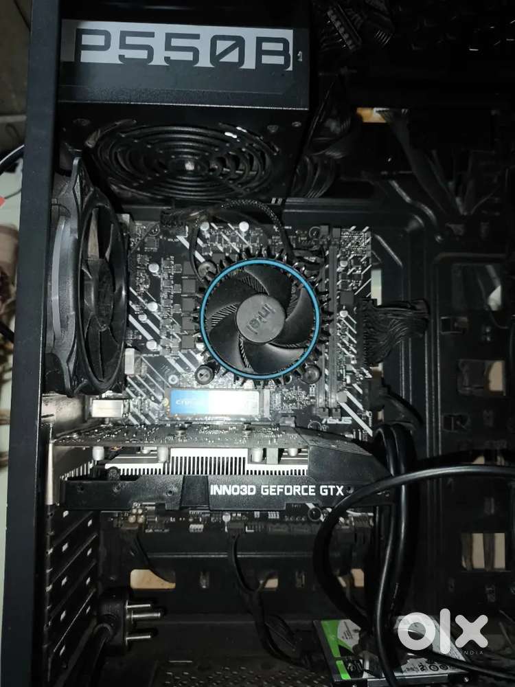 Intel i5 12400F Gaming Pc with GPU no ram available