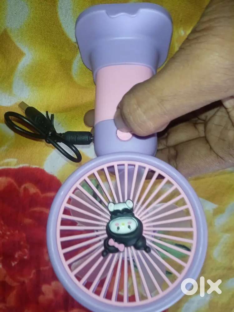 Mani Fan battery  with charging cable