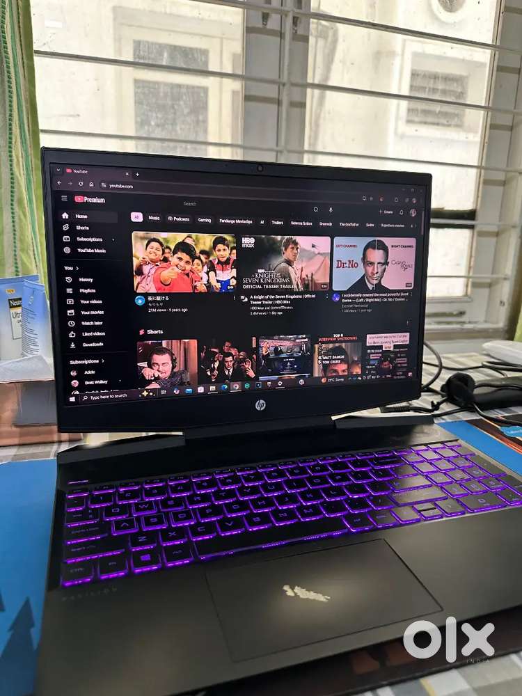 HP pavilion Geforce GTX1050 gaming laptop