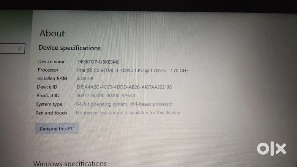 Laptop hp iwant to sell