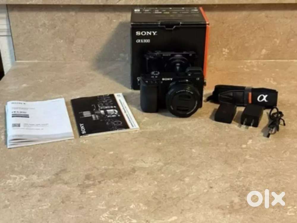 Used item SONY alpha a6300 Digital Camera With All Accessories.