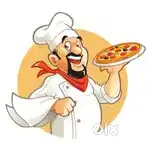 Professional pizza cook
