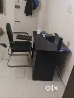 Single Cot with mattress, Study table and chair