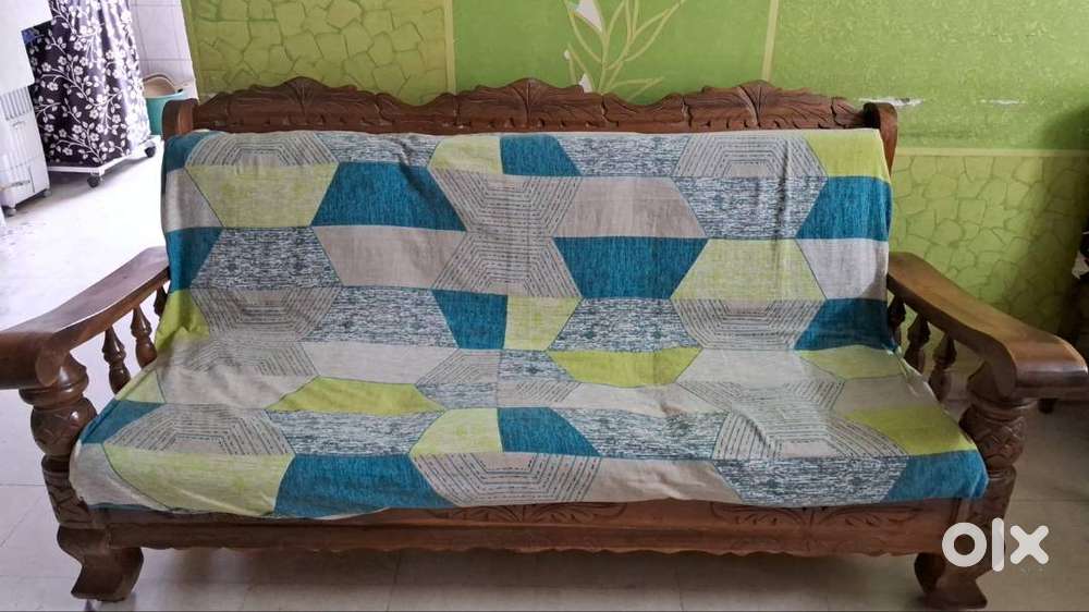 Wooden sofa