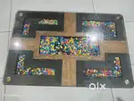 Center table with glasstop